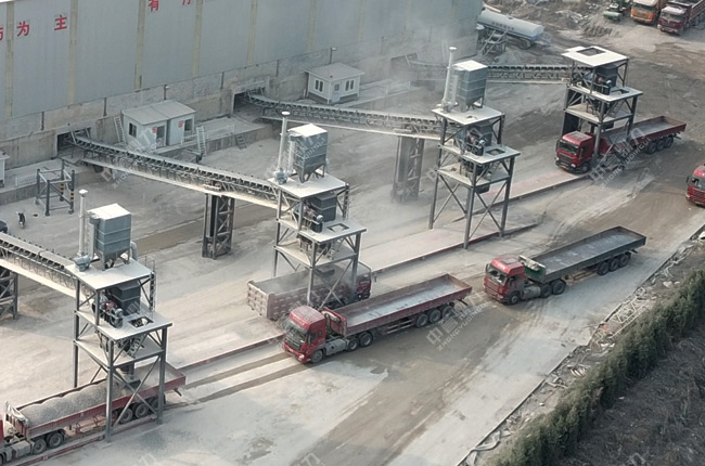骨料自動(dòng)裝車系統(tǒng) 骨料自動(dòng)裝車系統(tǒng)