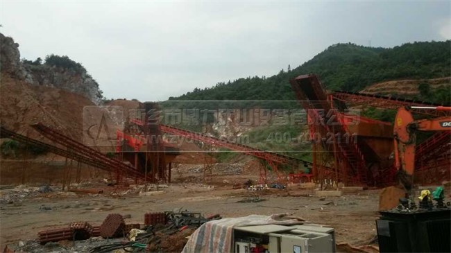 時(shí)產(chǎn)1000噸石料生產(chǎn)線