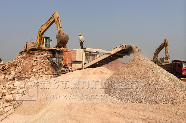 建筑垃圾破碎機(jī)生產(chǎn)現(xiàn)場(chǎng) 建筑垃圾破碎機(jī)生產(chǎn)現(xiàn)場(chǎng)