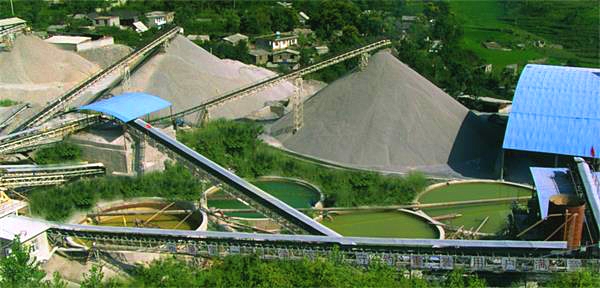 用于水電站項目的機制砂系統(tǒng)