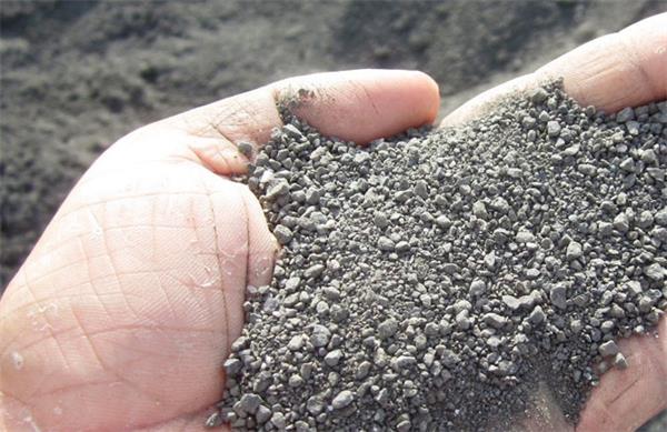 石頭制成的砂子