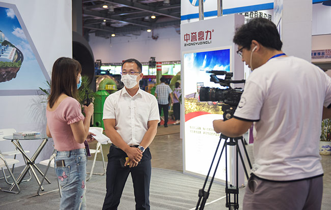 中譽(yù)鼎力參加“2020中(江西)際砂石及尾礦與建筑廢棄物處置技術(shù)與設(shè)備展覽會(huì)”