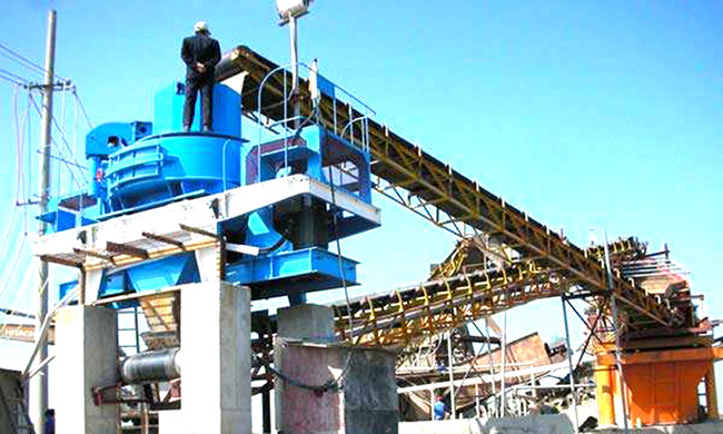 立軸制砂機加工工藝